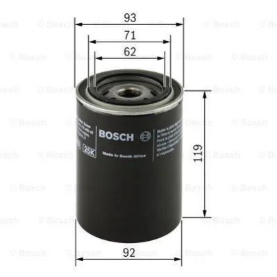 <strong>Фільтр масляний BOSCH 0451103278 (фото 1)</strong>