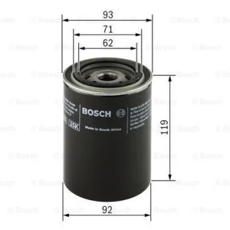 Фільтр масляний для Jaguar, Bentley, Aston Martin BOSCH 0451103278 фото товару