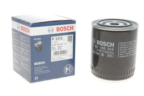 Масляний фільтр для Audi, Volkswagen, Skoda BOSCH 0451103313 фото товару