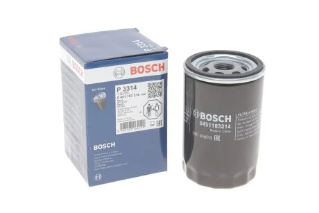 Масляний фільтр для Audi, Volkswagen BOSCH 0451103314 фото товару