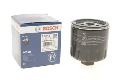 Масляний фільтр для BOSCH 0451103318 фото товару