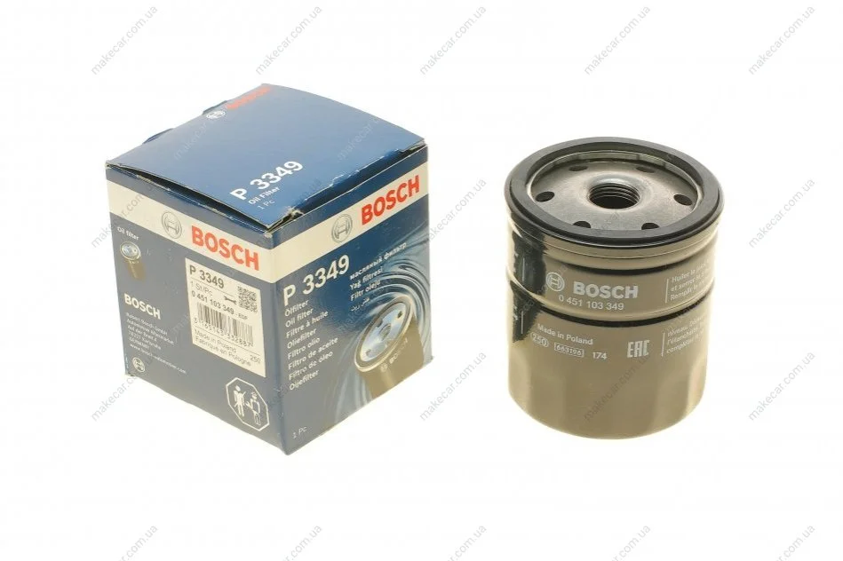 <strong>Масляний фільтр BOSCH 0451103349 (фото 1)</strong>