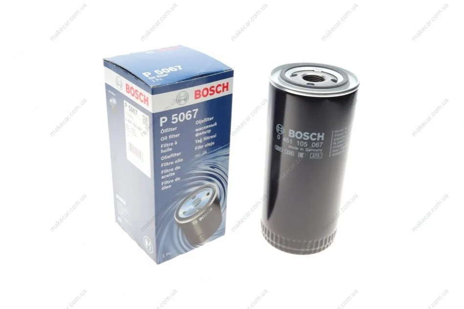 <strong>Масляний фільтр BOSCH 0451105067 (фото 1)</strong>