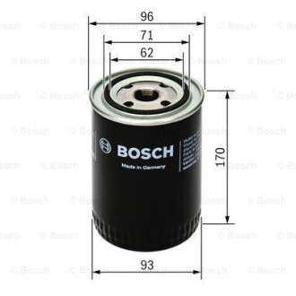 P3010 Фільтр оливи BOSCH 0451203010 фото товару