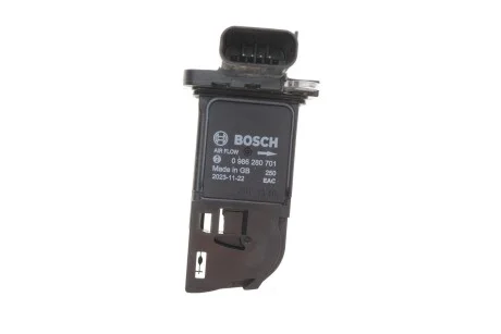Витратомір повітря для Mazda, Peugeot, Citroen, Ford, Mini BOSCH 0 986 280 701 фото товару
