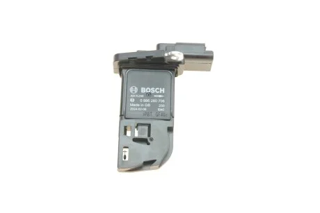Витратомір повітря для Peugeot, Citroen, Opel, Toyota BOSCH 0 986 280 706 фото товару