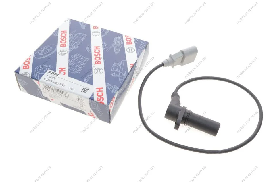 <strong>ДАТЧИК ОБЕРТОВОЇ ШВИДКОСТІ BOSCH 0 986 280 787 (фото 1)</strong>