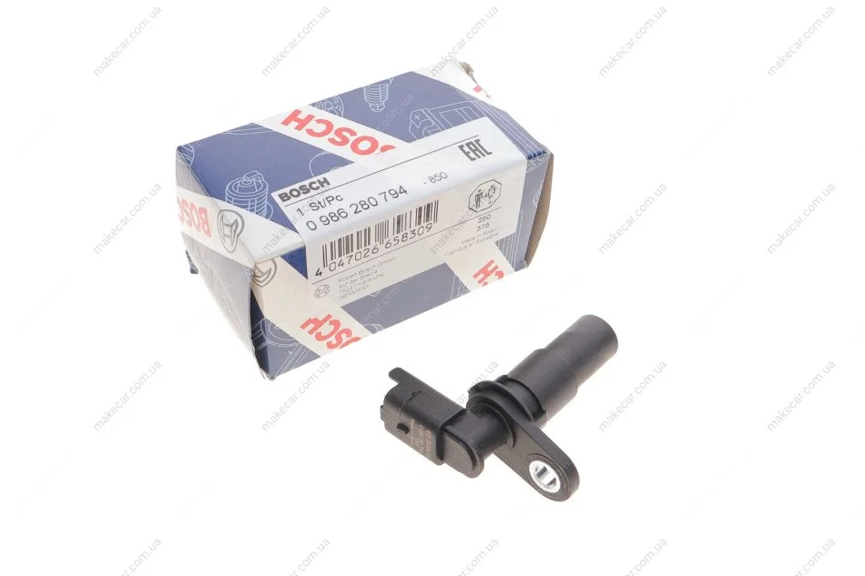<strong>ДАТЧИК ОБЕРТОВОЇ ШВИДКОСТІ BOSCH 0 986 280 794 (фото 1)</strong>