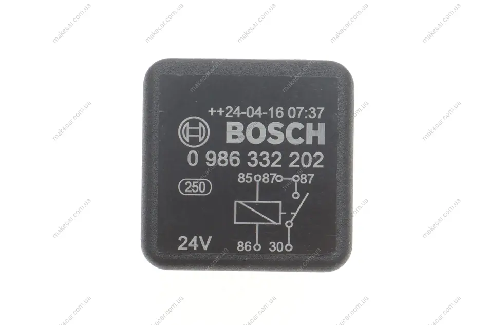 <strong>Реле універсальне BOSCH 0986332202 (фото 1)</strong>