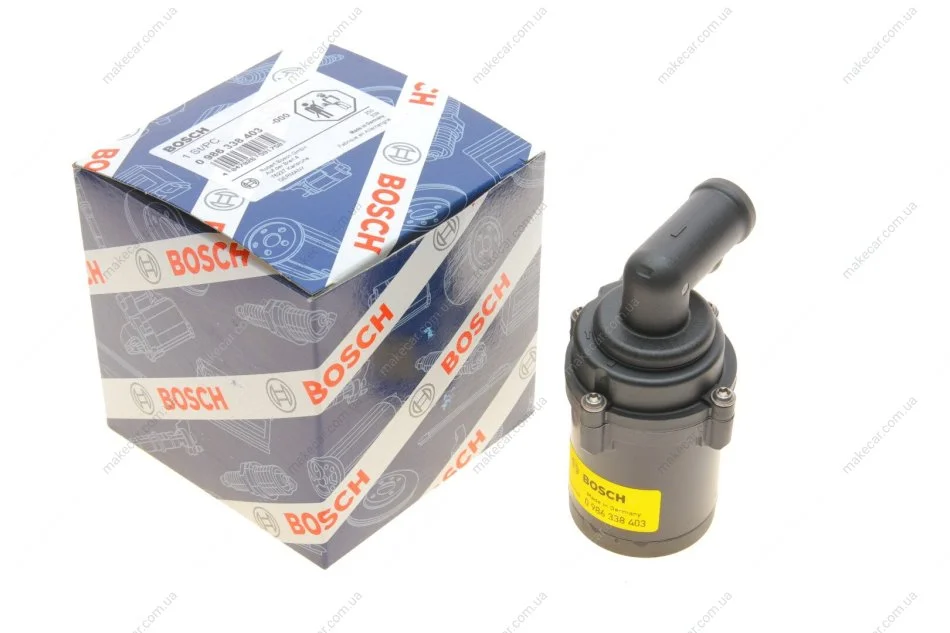 <strong>Додатковий водяний насос (контур охолоджувальної рідини) BOSCH 0 986 338 403 (фото 1)</strong>