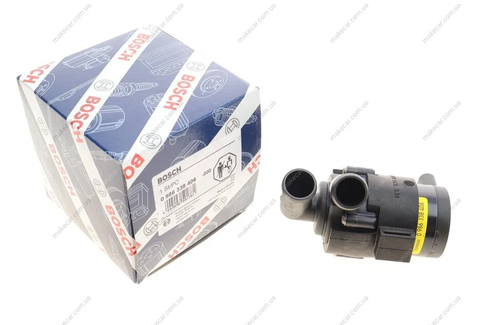 <strong>Додатковий водяний насос (контур охолоджувальної рідини) BOSCH 0 986 338 406 (фото 1)</strong>