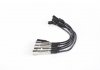 Комплект кабелей высоковольтных BOSCH 0986356317 (фото 1)