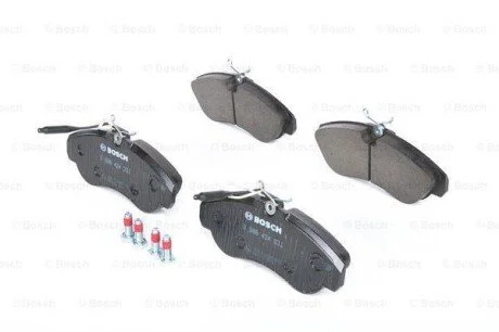 Гальмівні колодки, дискові для Peugeot, Fiat, Citroen BOSCH 0986424031 фото товару