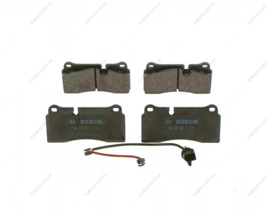 <strong>Гальмівні колодки BOSCH 0986424061 (фото 1)</strong>