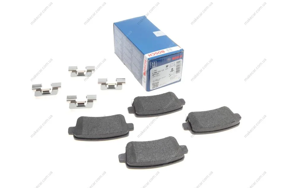<strong>Гальмівні колодки дискові BOSCH 0 986 424 124 (фото 1)</strong>