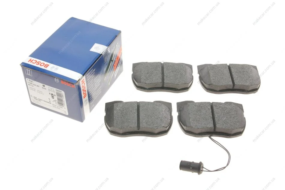 <strong>Колодки гальмівні дискові BOSCH 0 986 424 287 (фото 1)</strong>