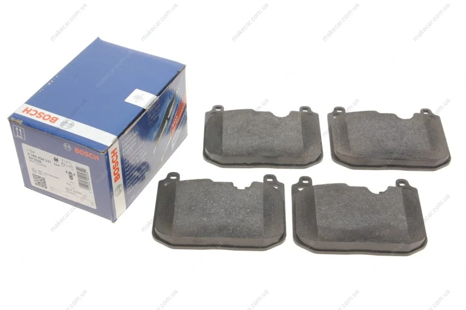 <strong>Колодки гальмівні дискові BOSCH 0 986 424 331 (фото 1)</strong>