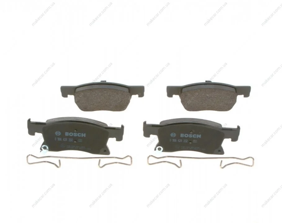 <strong>Гальмівні колодки дискові BOSCH 0986424332 (фото 1)</strong>