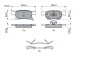 <strong>Гальмівні колодки дискові BOSCH 0986424332 (фото 5)</strong>