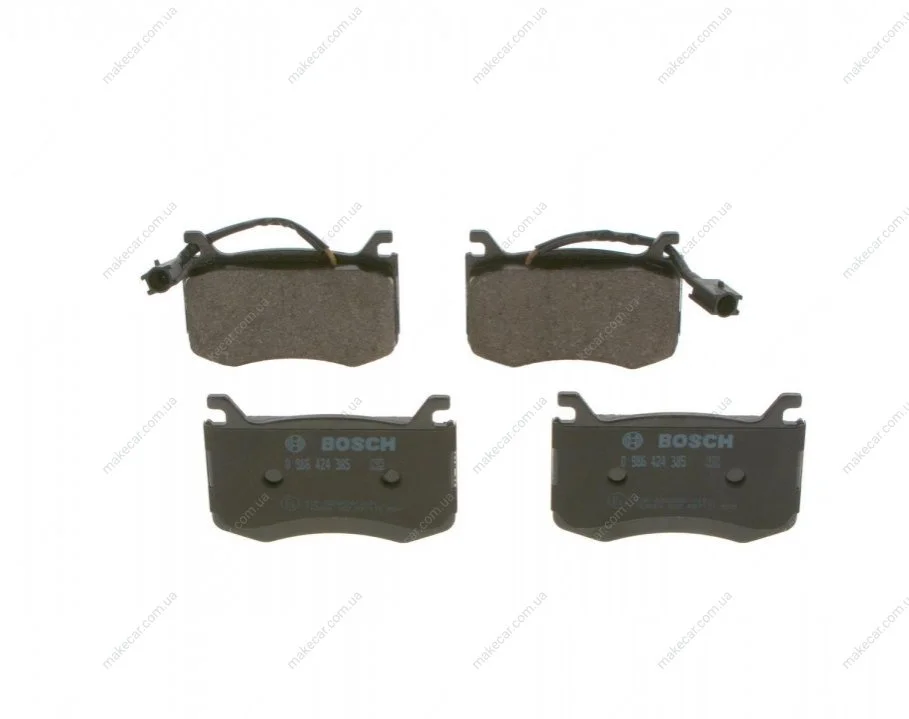 <strong>Гальмівні колодки дискові BOSCH 0986424385 (фото 1)</strong>