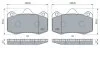 <strong>Гальмівні колодки, дискові BOSCH 0986424399 (фото 5)</strong>