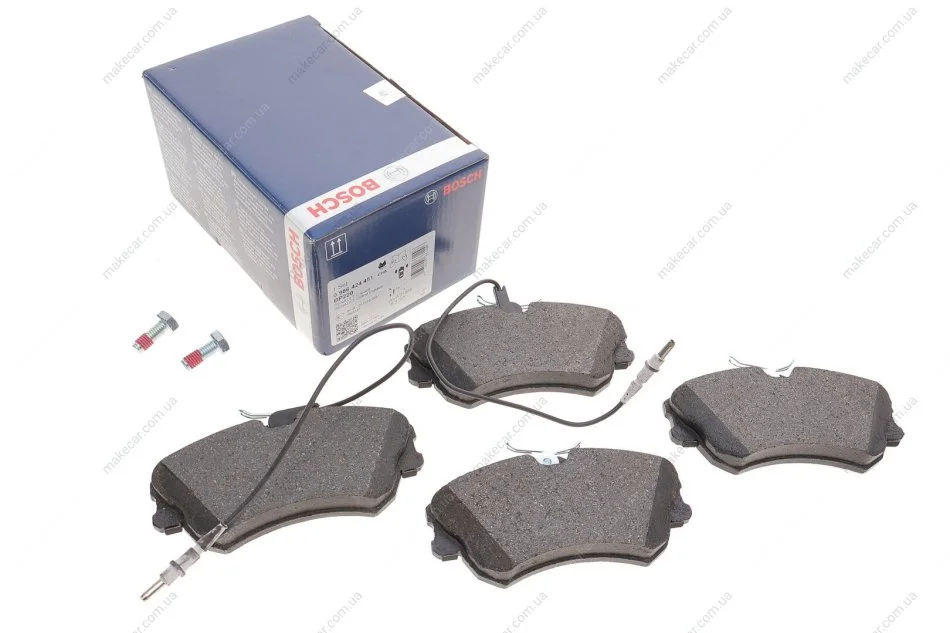 <strong>Колодки гальмівні дискові BOSCH 0 986 424 451 (фото 1)</strong>