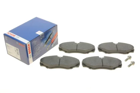 Колодки гальмівні дискові для Vauxhall, Renault, Opel, Nissan BOSCH 0 986 424 531 фото товару