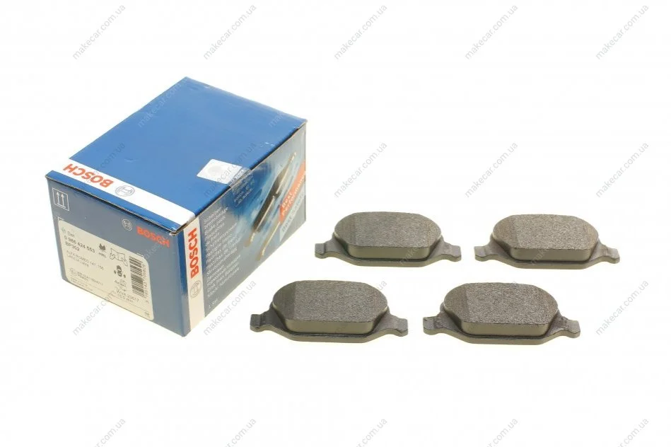 <strong>Гальмівні колодки дискові BOSCH 0986424553 (фото 1)</strong>