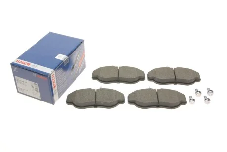 Гальмівні колодки дискові для Rover, Land Rover, Honda, MG, Nissan BOSCH 0986424565 фото товару