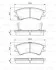 <strong>Комплект гальмівних колодок BOSCH 0986424575 (фото 8)</strong>