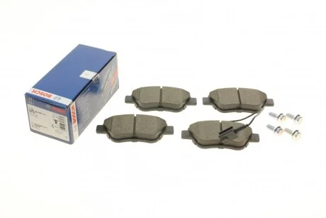 Гальмівні колодки дискові для Fiat, Alfa Romeo, Citroen, Peugeot, Abarth BOSCH 0986424597 фото товару