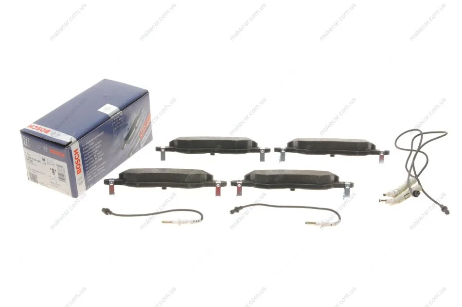 <strong>Колодки гальмівні дискові BOSCH 0 986 424 598 (фото 1)</strong>