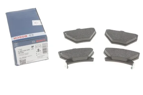Гальмівні колодки дискові для Toyota BOSCH 0 986 424 630 фото товару