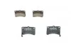 <strong>Тормозные колодки дисковые DAIHATSU Cuore BOSCH 0986424643 (фото 1)</strong>