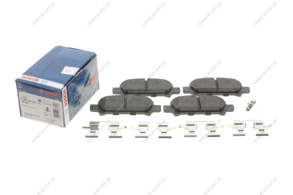 <strong>Колодки гальмівні дискові BOSCH 0986424650 (фото 1)</strong>