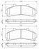 <strong>FORD Колодки тормозные передние EXPLORER 4.0 V6 93- BOSCH 0986424656 (фото 1)</strong>