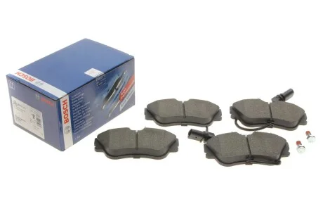 Гальмівні колодки дискові для Volkswagen BOSCH 0 986 424 672 фото товару