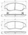 <strong>Гальмівні колодки дискові BOSCH 0986424696 (фото 1)</strong>