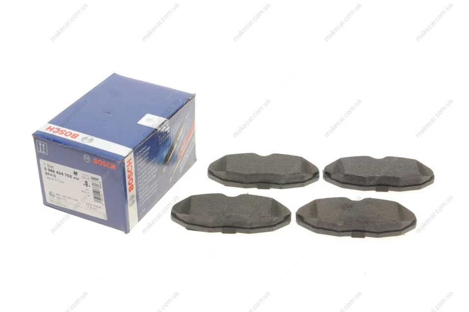<strong>Колодки гальмівні дискові BOSCH 0 986 424 702 (фото 1)</strong>