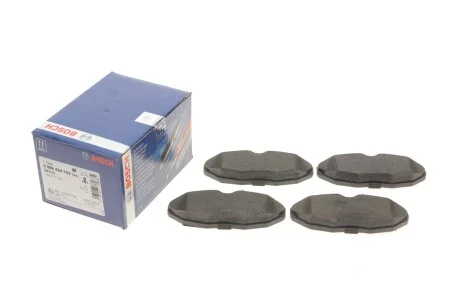 Колодки гальмівні дискові для Jaguar, Lincoln, Dodge BOSCH 0 986 424 702 фото товару
