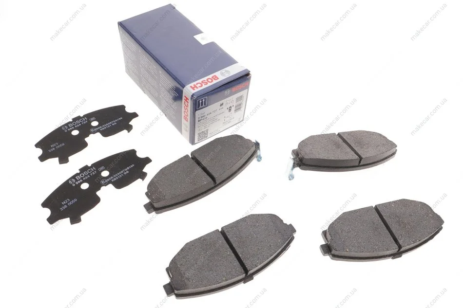 <strong>Колодки гальмівні дискові BOSCH 0 986 424 727 (фото 1)</strong>