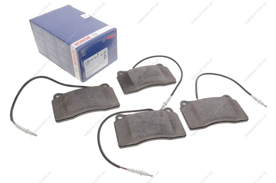 <strong>Колодки гальмівні дискові BOSCH 0 986 424 738 (фото 1)</strong>