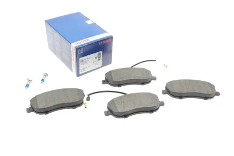 Гальмівні колодки дискові для Citroen, Lancia, Peugeot, Fiat BOSCH 0986424789 фото товару