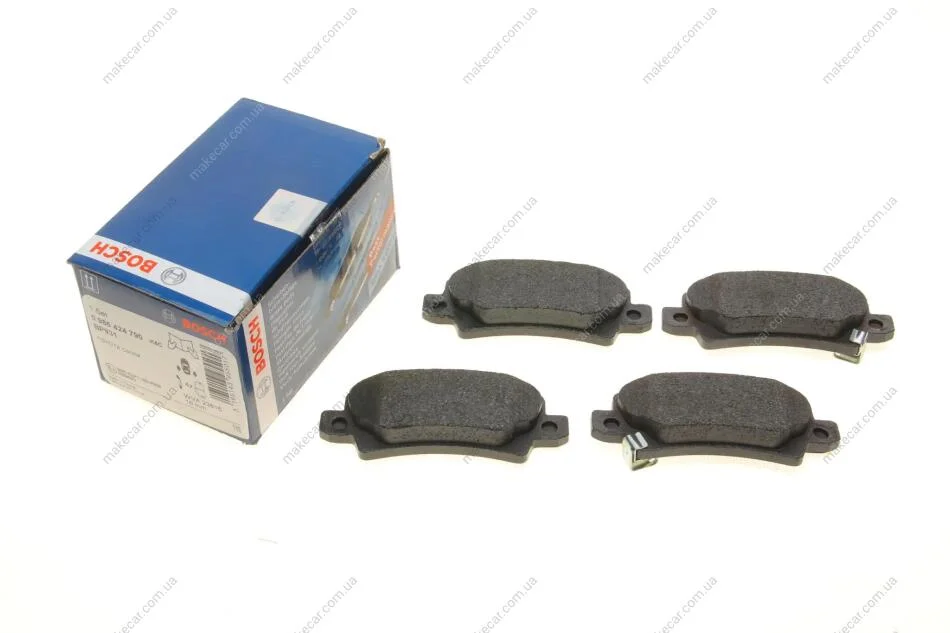 <strong>Колодки гальмівні дискові BOSCH 0 986 424 790 (фото 1)</strong>
