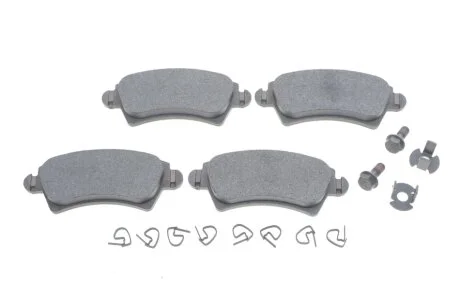 ГАЛЬМІВНІ КОЛОДКИ, ДИСКОВІ для Citroen, Peugeot BOSCH 0986424801 фото товару