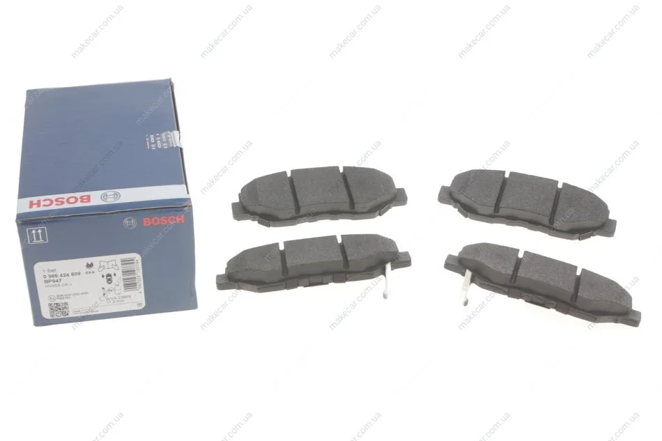 <strong>Гальмівні колодки дискові BOSCH 0986424809 (фото 1)</strong>