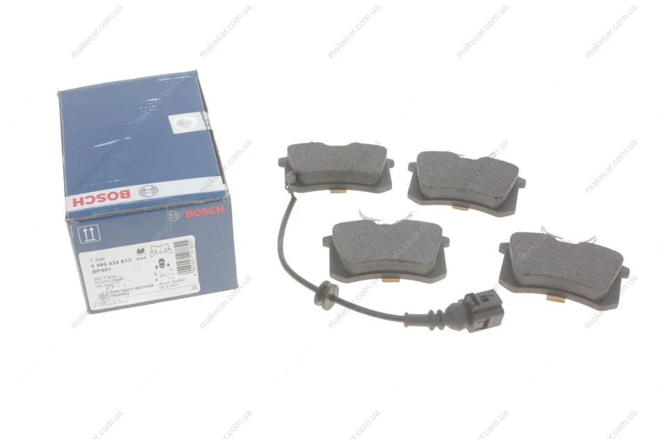 <strong>Гальмівні колодки дискові BOSCH 0 986 424 813 (фото 1)</strong>