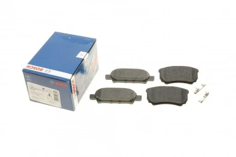 Гальмівні колодки дискові для Mitsubishi, Dodge, Jeep, Citroen, Peugeot BOSCH 0 986 424 814 фото товару