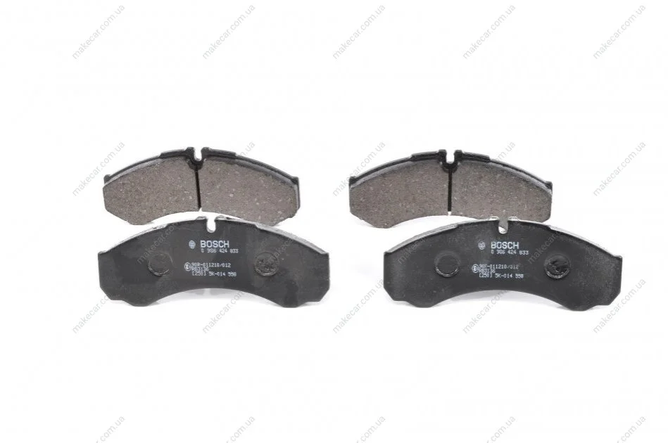 <strong>Гальмівні колодки дискові BOSCH 0986424833 (фото 1)</strong>
