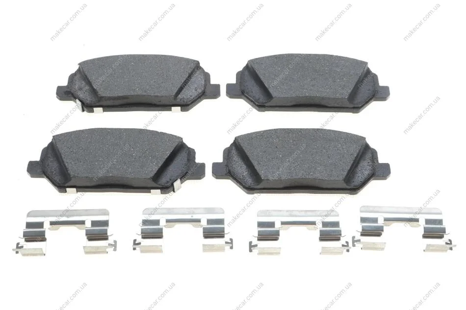 <strong>Колодки гальмівні дискові (комплект 4 шт) BOSCH 0 986 424 862 (фото 1)</strong>